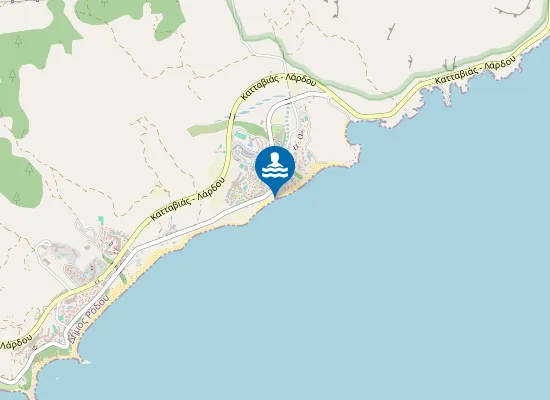Map of Παραλία Καρδάμης