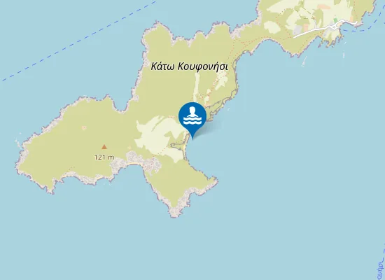 Map of Νερό