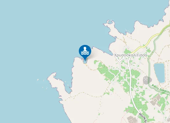 Map of Aspri Limni