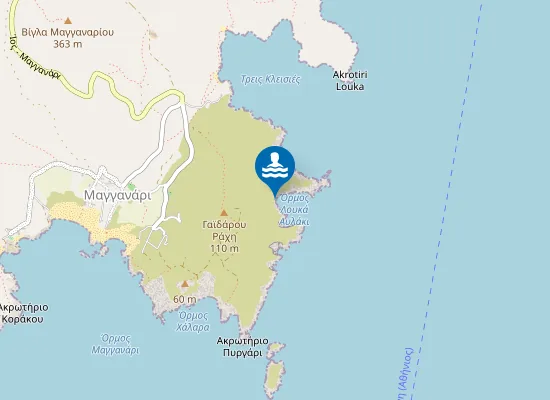 Map of Λουκά Αυλάκι
