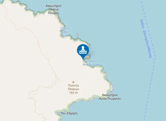 Map of Αγία Κυριακή