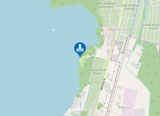 Map of Maudyklės
