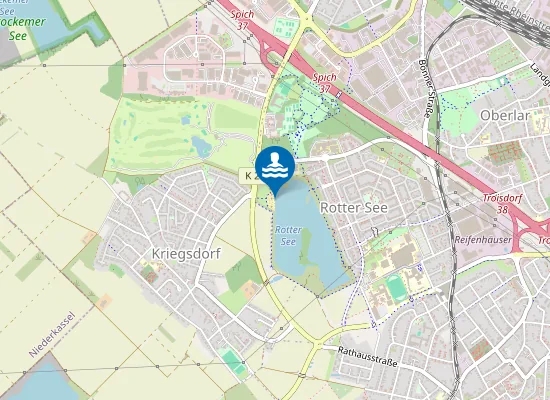 Map of ROTTER SEE TROISDORF