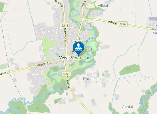 Map of Veiviržėnų maudykla