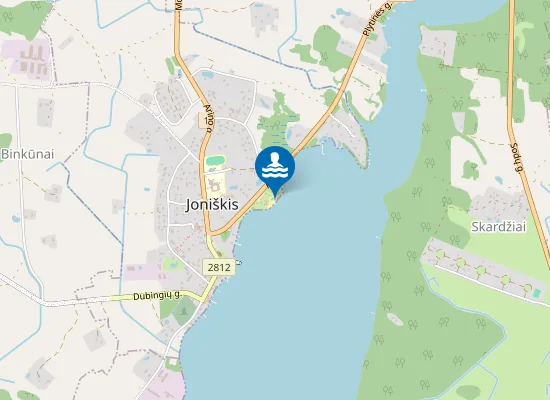 Map of Arino ežero paplūdimys