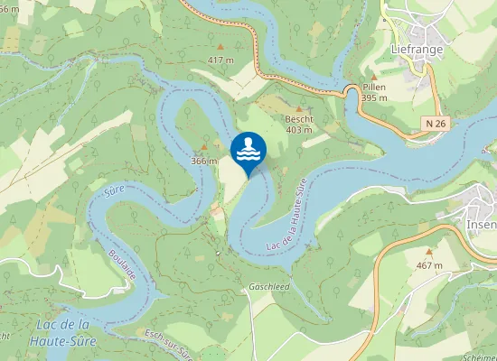 Map of Burfelt