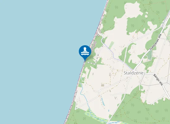 Map of Staldzenes pludmale
