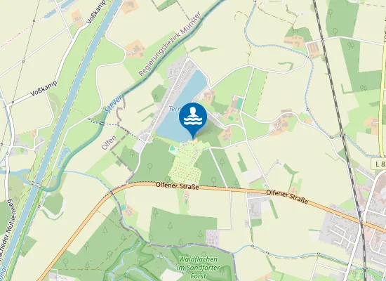 Map of TERNSCHER SEE WALDFREIBAD