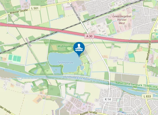 Map of TORFMOORSEE AM STEG