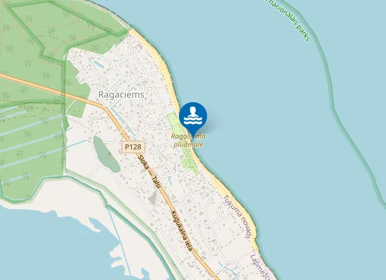 Map of Ragaciema pludmale
