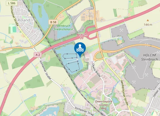 Map of TUTTENBROCKSEE BADESTELLE