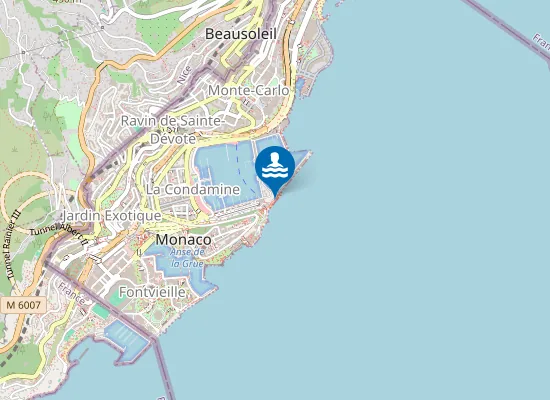 Map of Plage du Solarium
