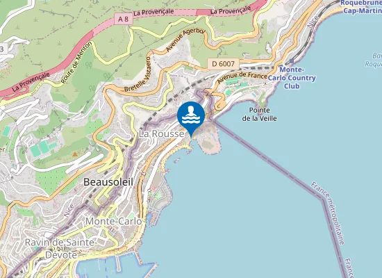 Map of Le Méridien • Beach