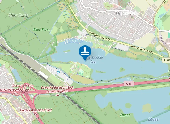 Map of UNTERBACHER SEE SUED