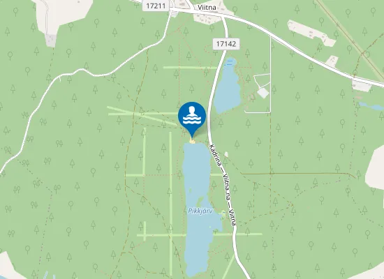 Map of Viitna Supelrand