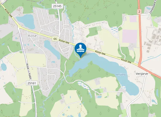 Map of Verijärve supelrand