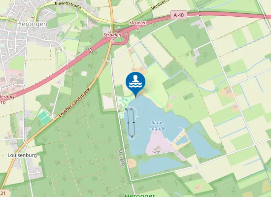 Map of WANKUMER HEIDESEE BADESTRAND