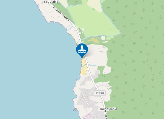 Map of Kolga-Aabla Supelrand