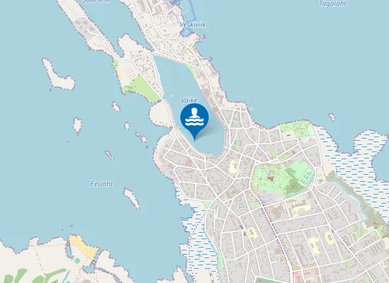 Map of Väikese viigi supelrand