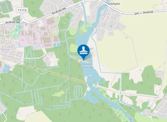 Map of Jüri supelrand