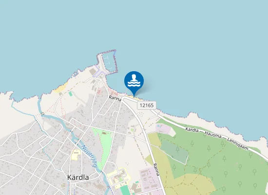 Map of Kärdla politseirand