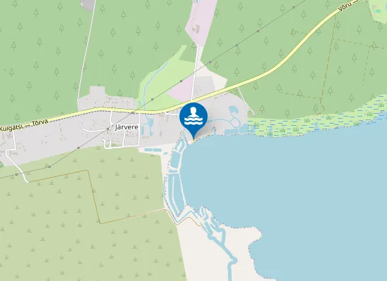 Map of Järvere supelrand