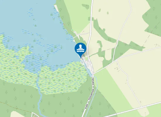 Map of Ermistu puhkeküla supelrand