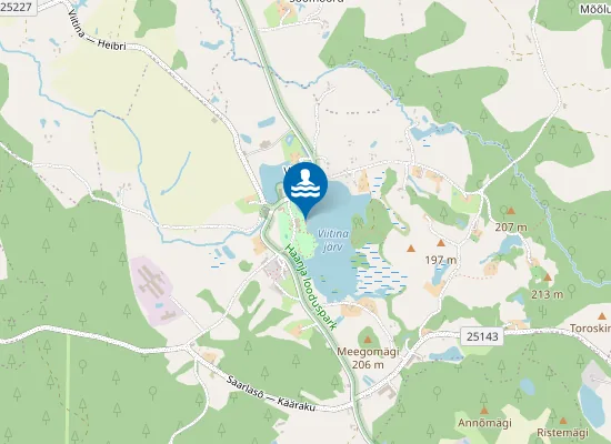 Map of Viitina Supelrand