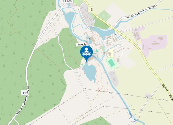 Map of Kalijärve supelrand