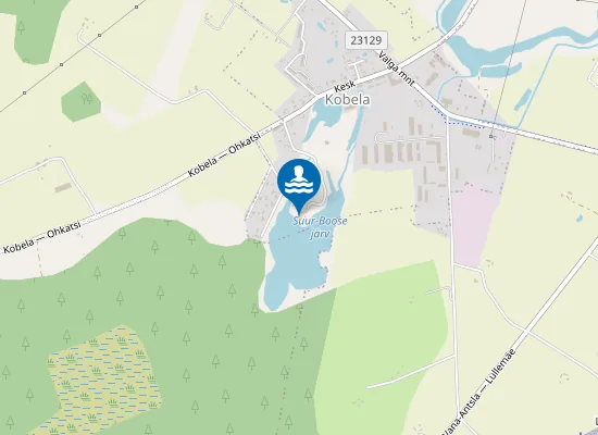 Map of Boose supelrand