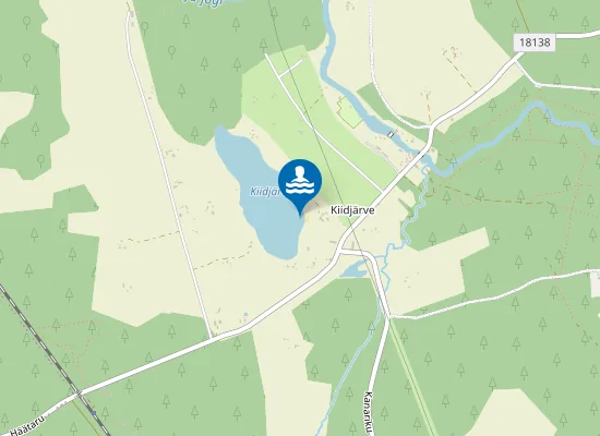 Map of Kiidjärve ujumiskoht