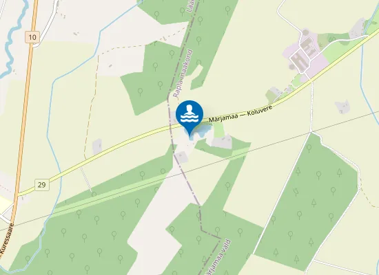 Map of Laisilla ujumiskoht