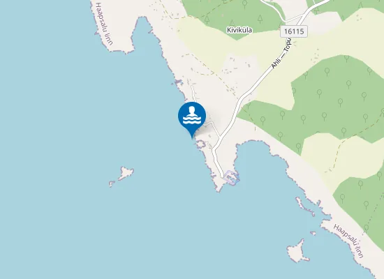 Map of Topu Puhkemaja Ranna Ujumiskoht