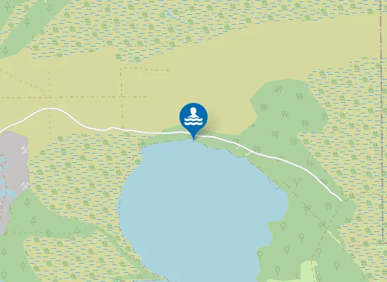 Map of Nõva Veskijärve ujumiskoht