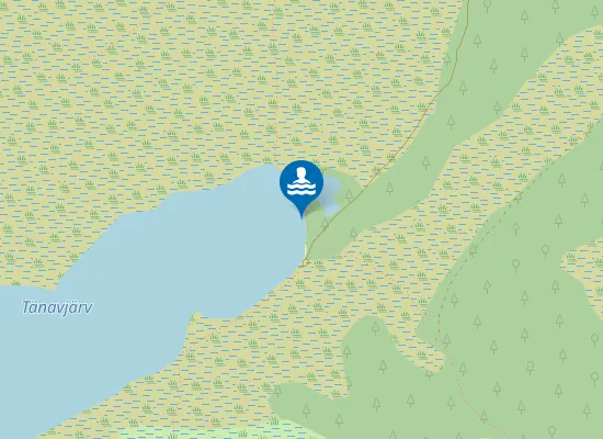 Map of Tänavjärve Ujumiskoht