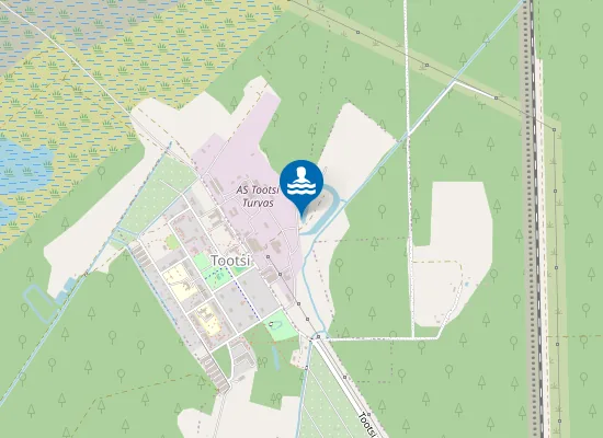 Map of Tootsi Ujumiskoht