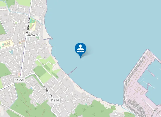 Map of Randvere ujumiskoht