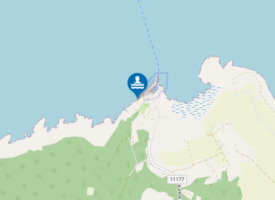 Map of Kurkse Supelrand