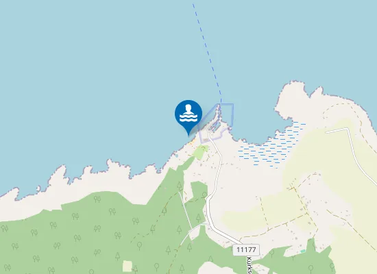 Map of Kurkse Ujumiskoht