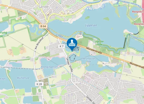 Map of NESTHAUSER SEE