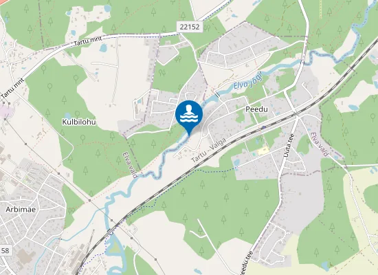 Map of Peedu supelrand