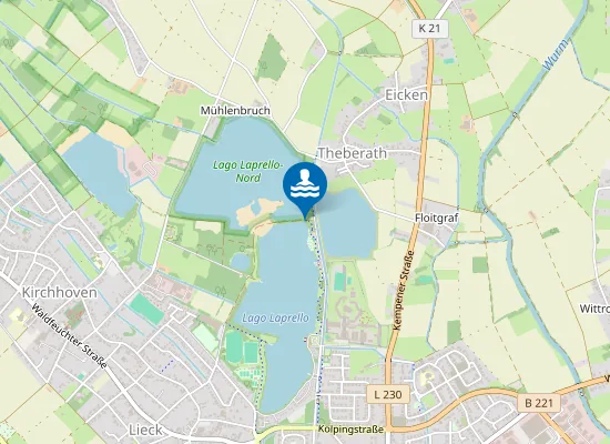 Map of LAGO LAPRELLO