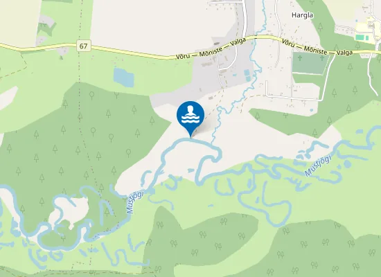 Map of Mustjõe ujumiskoht