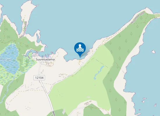 Map of Säärenina Ujumiskoht
