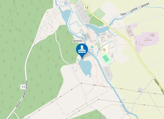 Map of Kalijärve ujumiskoht