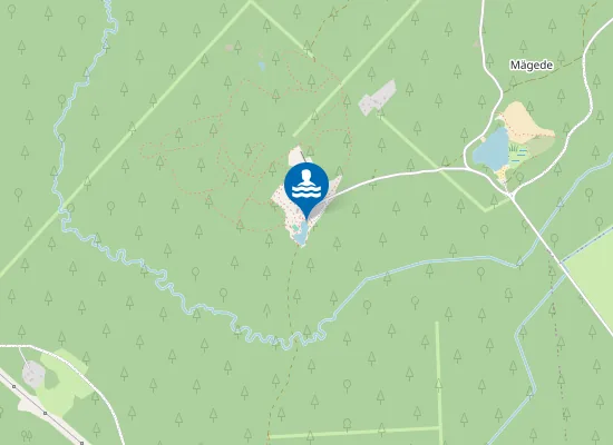Map of Valgehobusemäe supelrand