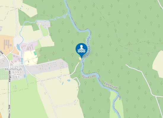 Map of Väikese Emajõe puhkeala ujumiskoht