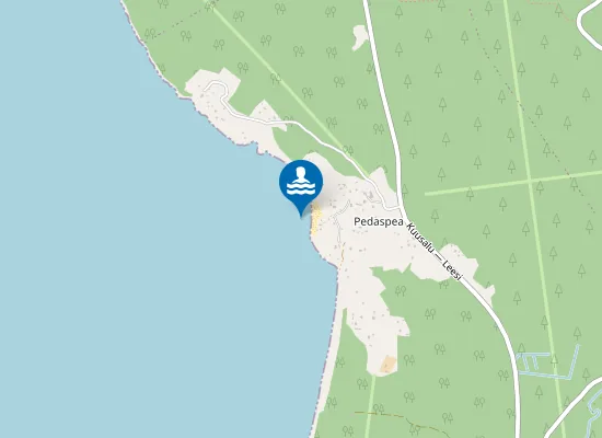 Map of Pedaspea Ujumiskoht
