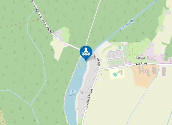 Map of Tarbja ujumiskoht