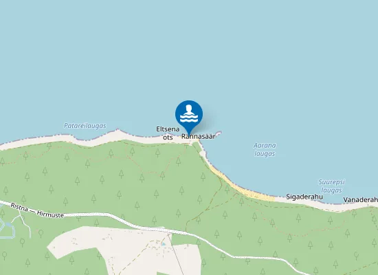 Map of Hirmuste Rmk Supelrand